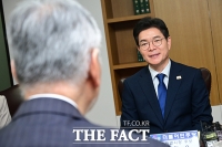  대한노인회 예방한 정원오 서울시장 후보 [포토]