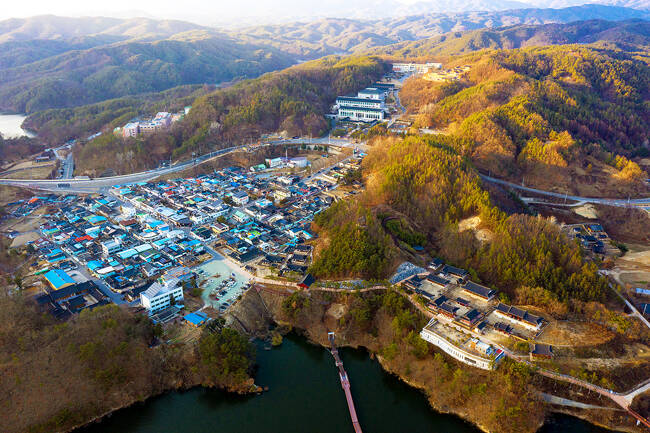 안동시 도산면 예끼마을. /안동시