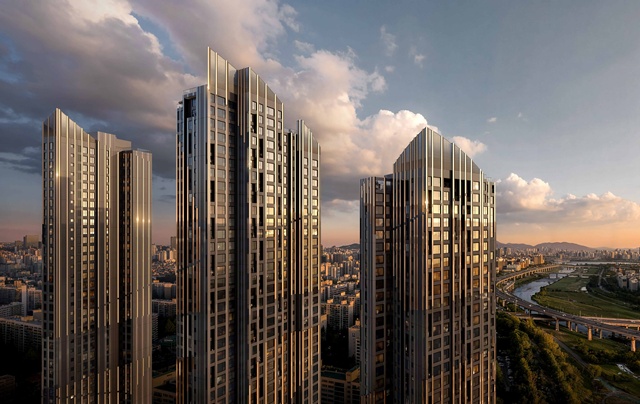 삼성물산 건설부문이 대치쌍용1차 재건축 사업 시공사로 선정됐다. 회사가 이곳에 제시한 단지명은 '래미안 르네아르 대치'다. /삼성물산