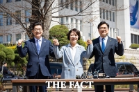  수도권 협력 위해 '원팀' 간담회 갖는 정원오-추미애-박찬대 [TF사진관]