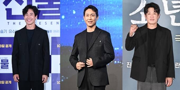 배우 신하균 오정세 허성태(왼쪽부터)가 MBC 새 금토드라마 '오십프로'로 호흡을 맞춘다. /더팩트 DB