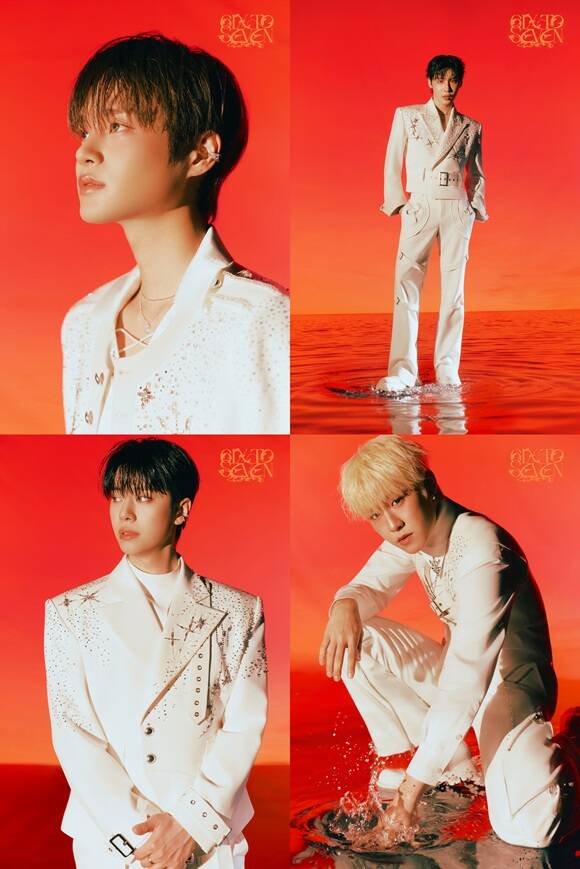 그룹 AB6IX의 이대휘 전웅 박우진 김동현(왼쪽 위부터 시계방향)이 5월 23일과 24일 데뷔 7주년 기념 콘서트 '6IX TO SEVEN'을 개최한다./브랜뉴뮤직