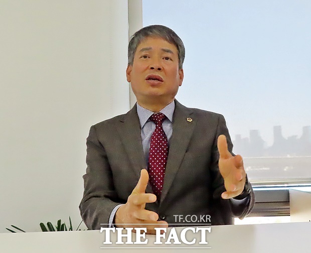 김광운 세종시의원이 세종시 현안에 대해 말하고 있다. /김형중 기자