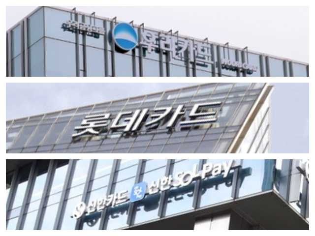 롯데카드에서 발생한 개인정보유출 여파에 금융당국이 영업정지 방안을 고려하면서 카드업계 전반에 걸쳐 긴장감이 확산하는 모양새다. /각 사