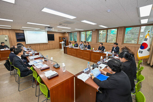 영주시는 13일 해양과학교육 콘텐츠 체험관 조성기본계획 수립 최종보고회를 개최했다. /영주시