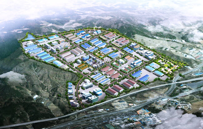 안동 바이오생명 국가산업단지 조성사업 조감도. /안동시