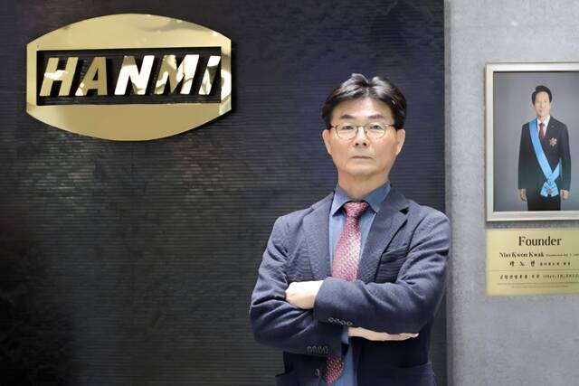 김민현 한미반도체 사장이 14일 부회장으로 승진했다. /한미반도체