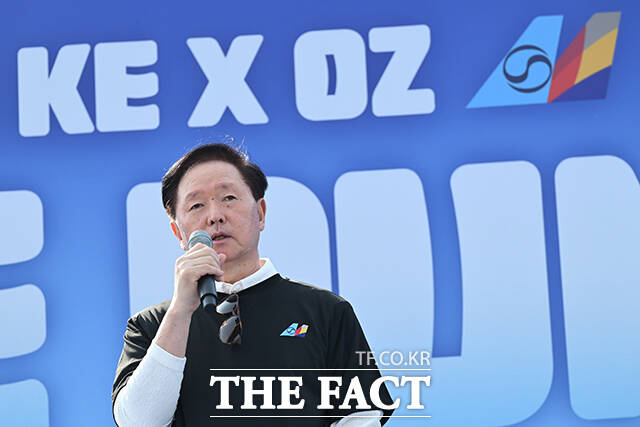 우기홍 부회장이 인사말을 하고 있다.