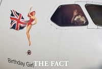  인천공항 도착한 버진애틀랜틱 항공기 [포토]