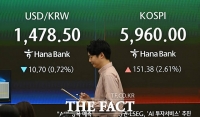  美, 이란 해상 봉쇄 개시 '환율 하락, 코스피 상승' 출발 [TF사진관]