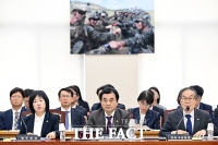  국방위 전체회의 참석한 병무청장-국방장관-방사청장 [포토]