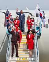  버진애틀랜틱 '인천~런던 히드로' 취항 [포토]