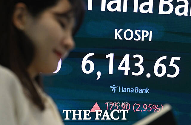 미군이 이란 해상 봉쇄 작전을 개시한 가운데 15일 오전 서울 중구 하나은행 딜링룸에 전광판에 원·달러 환율, 코스피 등 지수가 표시되고 있다. /박헌우 기자