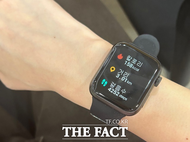 서울시는 2030년까지 시민 건강수명을 현재보다 3년 늘리고, 운동 실천율을 3%포인트 끌어올린다는 목표다. 사진은 손목닥터9988 착용 모습. /더팩트 DB