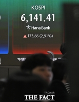  코스피 '6100선 탈환' [포토]