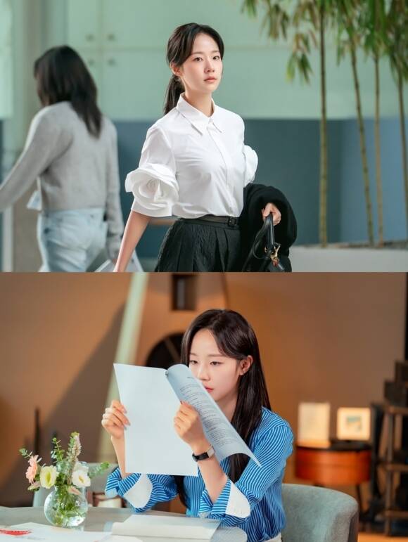 SBS '오늘도 매진했습니다'에서 쇼호스트 담예진 역을 맡은 채원빈의 스틸이 공개됐다. /SBS