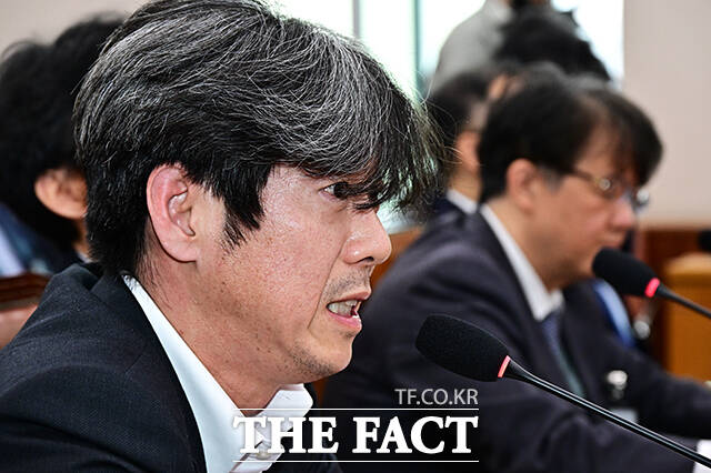 질의에 답변하는 남욱 변호사.