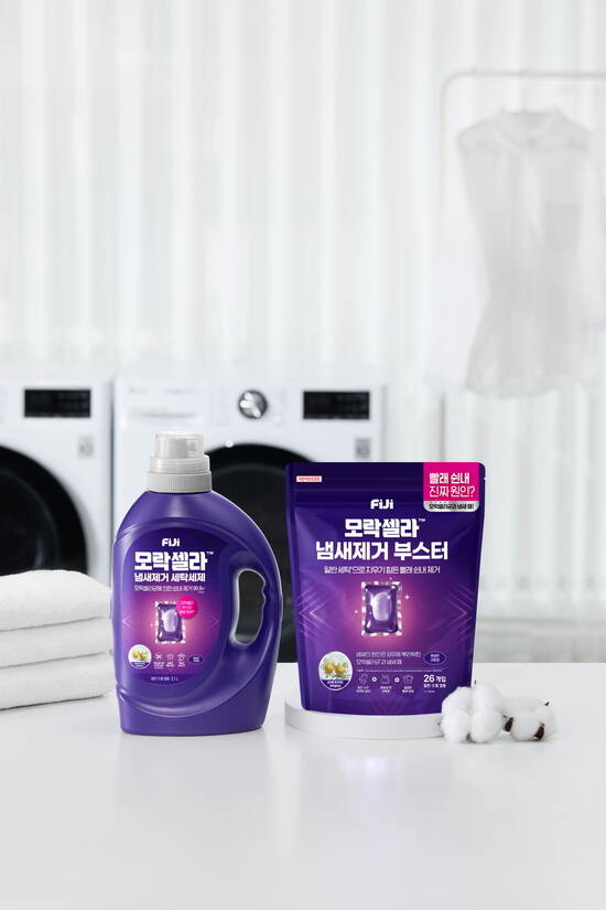 LG생활건강의 세탁세제 브랜드 '피지(FiJi)'가 영국의 글로벌 시장조사기관 '민텔'로부터 '최고 혁신상'을 수상했다. /LG생활건강