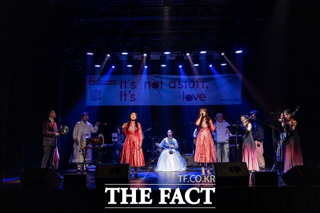 충남 지역 청년 예술가들의 공연 모습. /충남문화관광재단