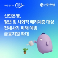  신한은행, 청년·사회적 배려계층 대상 전세사기 피해 예방 금융지원 확대