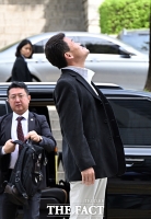 전한길, 구속심사 출석 앞두고 바라본 하늘 [포토]