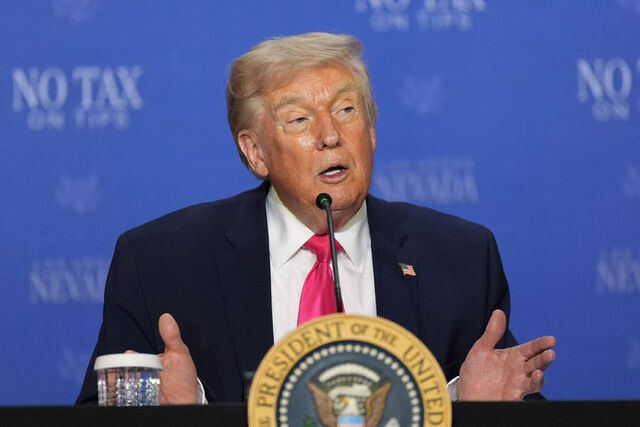 도널드 트럼프 미국 대통령이 중동 정세 안정 흐름을 외교 성과로 부각하며 이란과의 분쟁 종식 가능성을 강조했다. /AP.뉴시스