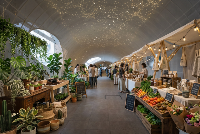 오는 주말 한강공원에서 한강의 자연성 회복과 생태적 가치 확산, 나아가 친환경 소비문화를 조성하고 소상공인·청년 창업가 판로를 지원하기 위한 특별한 마켓 '한강플플 그린마켓'이 열린다. /서울시