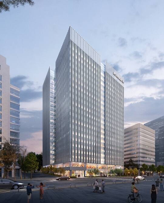 DL이앤씨는 17일 서울 종로구 수송동 80번지 일원에 조성되는 '코리안리재보험 신사옥 건립 공사'를 수주했다고 밝혔다. /DL이앤씨