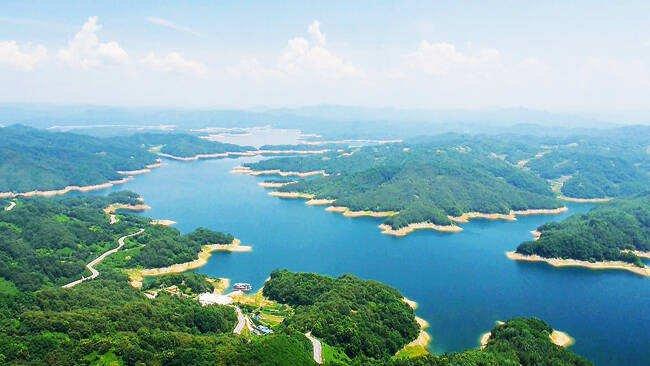 안동댐 전경. /안동시