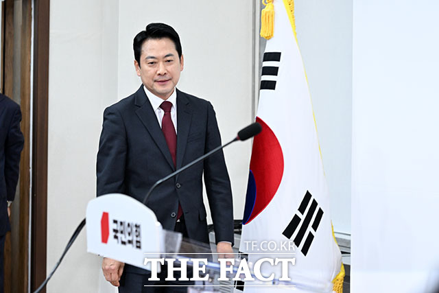 장동혁 국민의힘 대표가 20일 오전 서울 여의도 국회에서 열린 방미 성과 관련 기자간담회에서 발언을 하고 있다. /국회=서예원 기자