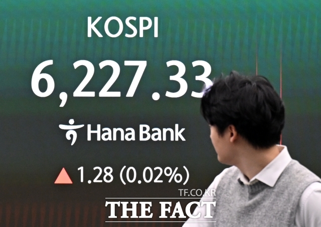 20일 코스피는 장 초반 6200선에서 강보합세를 이어가고 있다. 사진은 기사 내용과 무관함. /이새롬 기자