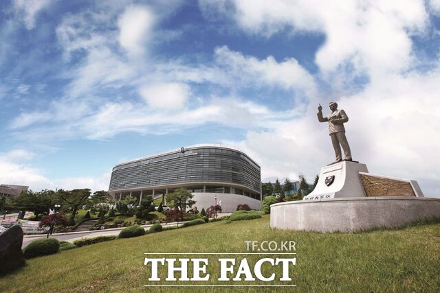 배재대 킴스가든 국제교류관 전경. /배재대