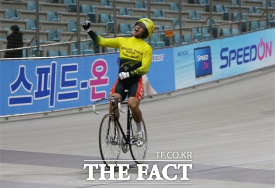 2022년 그랑프리 결승전에서 우승을 차지하고 포효하고 있는 정종진./국민체육진흥공단