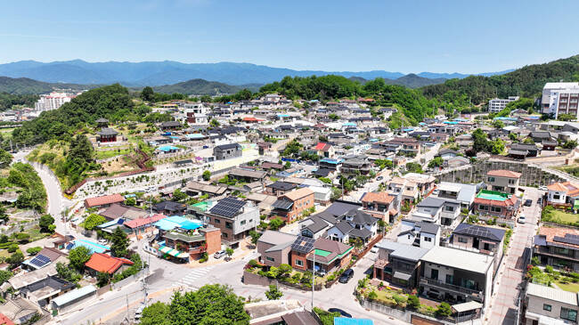 영주시가 행안부 주관 사회연대경제 혁신 모델 발굴 확산 사업 공모에 선정됐다. 사진은 관사골 전경. / 영주시