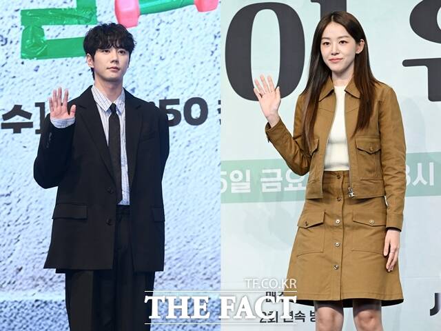 배우 이준영(왼쪽)과 이주명이 JTBC 새 토일드라마 '신입사원 강회장'으로 호흡을 맞춘다. /더팩트 DB