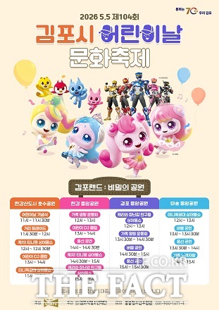 어린이날 문화축제 포스터. /김포시