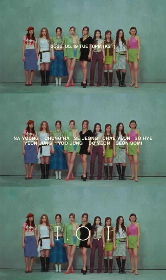 그룹 아이오아이가 세 번째 미니앨범 'I.O.I : LOOP'의 무드 필름을 공개했다./스윙엔터테인먼트