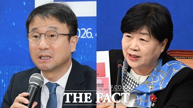 더불어민주당이 정청래 대표와 함께 6·3 지방선거 국면을 주도할 신임 원내대표를 조만간 선출한다. 여러 인사들이 이미 출마 의사를 밝혔거나 하마평에 오르는 가운데, 어떤 성향의 인사가 선출되느냐에 따라 선거 기간 원내 전략도 달라질 것으로 보인다. 사진은 원내대표 선거 출마 의사를 내비친 한병도 의원(왼쪽)과 서영교 의원. /박헌우·김성렬 기자