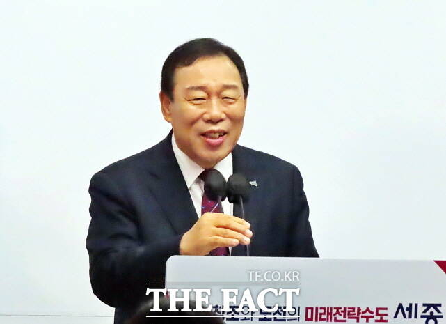 최민호 세종시장 예비후보. /김형중 기자