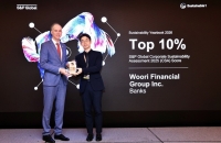  우리금융, S&P 글로벌 '지속가능성 평가' 상위 10% 기업 선정