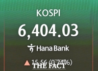  코스피, 6400 돌파 후 등락 거듭 '혼조' [TF사진관]