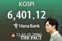  코스피, 장중 6400 돌파 [포토]