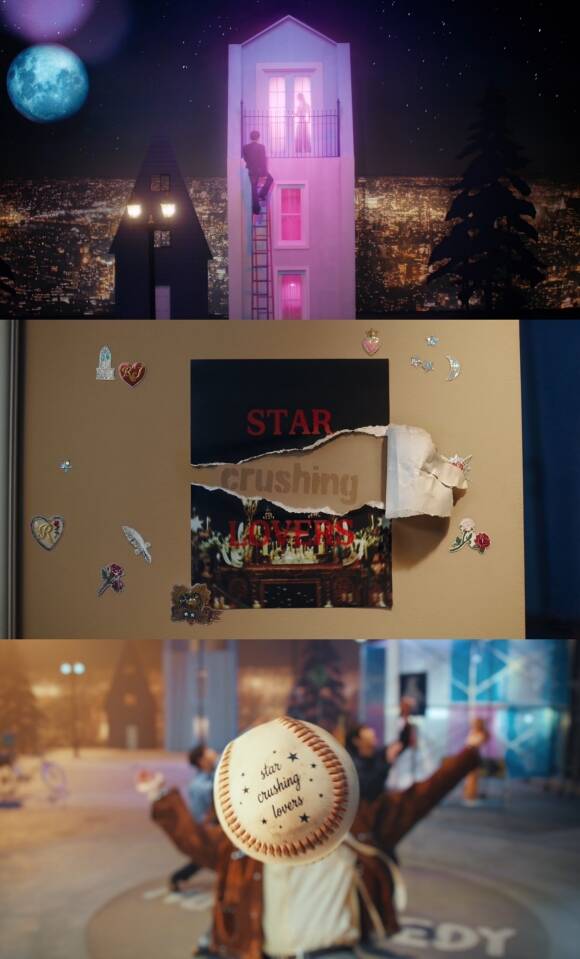 TWS의 미니 5집 'NO TRAGEDY' 하이라이트 메들리 영상은 희곡 '로미오와 줄리엣'의 상징적인 소재를 활용했다. /플레디스 엔터테인먼트