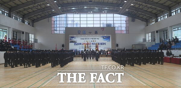 국방부 인적자원개발과는 22일 광주 금파공업고등학교에서 제19기 호남권역 군 특성화고 합동 발대식을 개최했다. /국방부 인적자원개발과