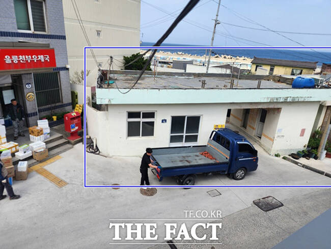 천부우제국에 가까이 붙어 있는 한전 사무실. 해당 사무실은 1980년에 건축돼 20년넘게 사용하지 않고 방치돼 있다. /독자 제공