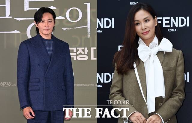 배우 장동건(왼쪽)과 고소영이 에이스팩토리와 동행을 시작한다. /더팩트 DB