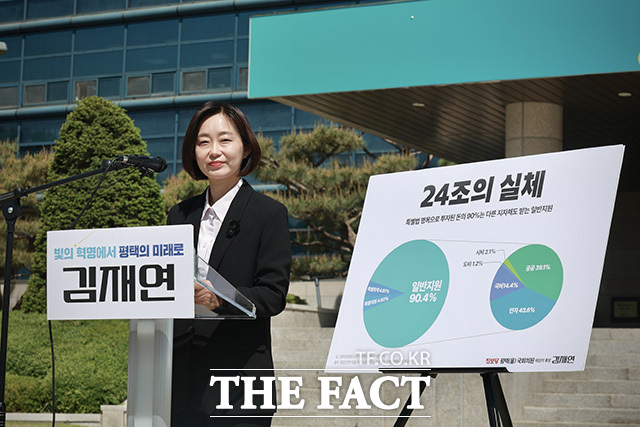 김 상임대표가 기자회견문을 읽고 있다.