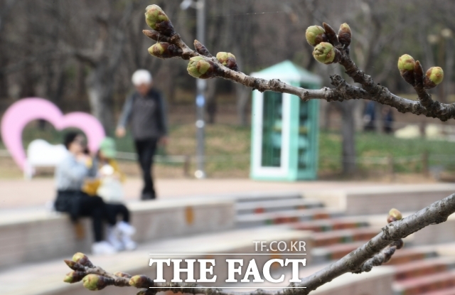 4월의 마지막 주말이자 토요일인 25일 낮 최고기온이 27도까지 올라 온화한 봄날씨가 이어지겠다. 다만 내륙을 중심으로 일교차가 커 건강관리에 유의해야겠다. /이새롬 기자