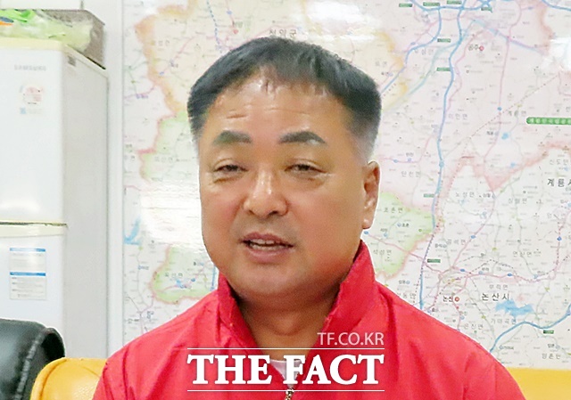 심우성 충남도의원 예비후보. /김형중 기자