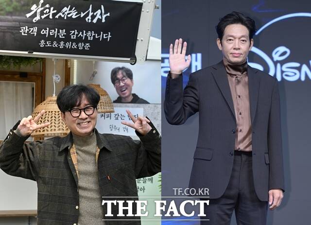 장항준 감독(왼쪽)과 배우 박지환이 제59회 단종문화제에 참석한다. /더팩트 DB